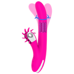 vibromasseur rabbit rotatif rechargeable USB 7 modes 24 cm Diversia 2