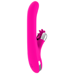 vibromasseur rabbit rotatif rechargeable USB 7 modes 24 cm Diversia 4
