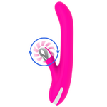 vibromasseur rabbit rotatif rechargeable USB 7 modes 24 cm Diversia 5