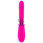 vibromasseur rabbit rotatif rechargeable USB 7 modes 24 cm Diversia 7