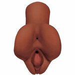 masturbateur double ouverture vagin et anus marron Pick Your Pleasure PDX Plus 2