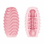 œuf masturbateur double face extensible rose Pretty Love 2
