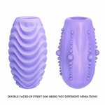 œuf masturbateur double face extensible lilas Pretty Love 3