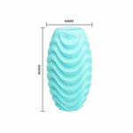 œuf masturbateur double face extensible turquoise Pretty Love 4
