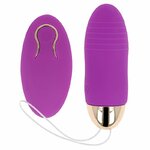 œuf vibrant télécommandé 10 modes rechargeable USB violet Ohmama 2