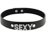 ras de cou sexy en cuir végan réglable Coquette Chic Desire 3