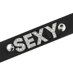 ras de cou sexy en cuir végan réglable Coquette Chic Desire 4