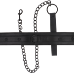 collier réglable en cuir végan avec boucle Intense Fetish 4