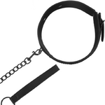 collier réglable en cuir végan avec boucle Intense Fetish 5