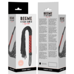 fouet en cuir végan Begme Red Edition 5