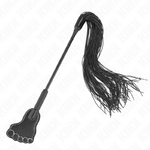 pagaie en forme de pied avec fouet à gland 31 cm Kink 3