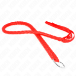 fouet serpent avec anneau rouge 65 cm Kink 2