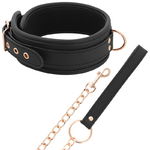 collier fantaisie avec bracelet et laisse en cuir végan doublure néoprène Coquette Chic Desire Fantasy 4