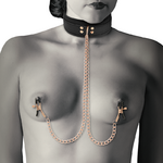 collier avec pinces à tétons fantaisie doublure néoprène Coquette Chic Desire Fantasy 3
