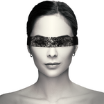 masque pour les yeux en dentelle noire avec ruban Coquette Chic Desire 2