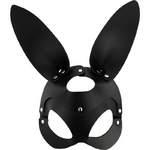 masque en cuir végan avec oreilles de lapin Coquette Chic Desire 3