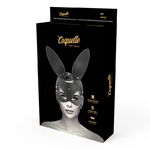 masque en cuir végan avec oreilles de lapin Coquette Chic Desire 5