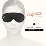 masque pour les yeux en cuir végan doublure néoprène Coquette Chic Desire Fantasy 2