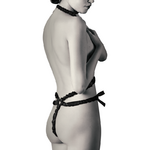 harnais de corps style corset avec cache-tétons assortis Coquette Chic Desire 3