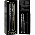 Gode en verre Nebula Ibiza modèle 16 transparent 18,5 cm 5