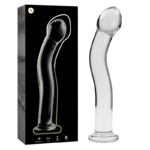 Gode en verre Nebula Ibiza modèle 18 transparent 18,5 cm 2