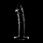 Gode en verre Nebula Ibiza modèle 19 transparent 18,5 cm 6