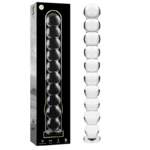 Gode en verre Nebula Ibiza modèle 22 transparent 21,5 cm 2