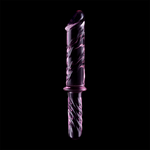 Gode en verre Nebula Ibiza modèle 24 rose 28,5 cm 6