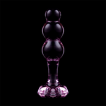 Plug anal en verre Nebula Ibiza modèle 1 rose 10,5 cm 6