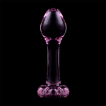 Plug anal en verre Nebula Ibiza modèle 2 rose 11 cm 6