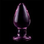 Plug anal en verre Nebula Ibiza modèle 3 rose 11 cm 6