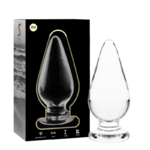 Plug anal en verre Nebula Ibiza modèle 4 transparent 11 cm 2