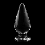 Plug anal en verre Nebula Ibiza modèle 4 transparent 11 cm 6