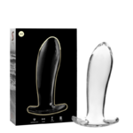 Plug anal en verre Nebula Ibiza modèle 5 transparent 12,5 cm 2