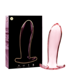 Plug anal en verre Nebula Ibiza modèle 5 rose 12,5 cm 2