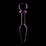 Plug anal en verre Nebula Ibiza modèle 7 rose 13,5 cm 6