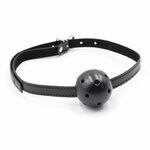 Bâillon boule avec évents réglable Ohmama Fetish, vue 4 sur 5