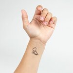 Lot de 10 tatouages temporaires Candy Collection Secret Play, vue 3 sur 5