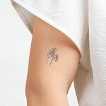 Lot de 10 tatouages temporaires Kinky Collection Secret Play, vue 2 sur 5
