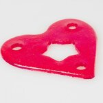 String comestible cœur unisexe saveur fraise Secret Play, vue 2
