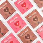 String comestible cœur unisexe saveur fraise Secret Play, vue 6