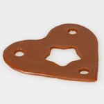 String comestible cœur unisexe saveur chocolat Secret Play, vue 2