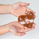 String comestible cœur unisexe saveur chocolat Secret Play, vue 3