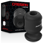 Masturbateur vibrant compact Jamyjob Cassian noir, vue 2 sur 6