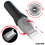 Masturbateur poussée et rotation Jamyjob Blow-R, vue 2 sur 8