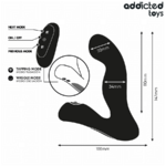 masseur de prostate oscillant télécommandé Addicted Toys vue 6 sur 7