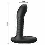 masseur de prostate rotatif et vibrant noir Mr Play vue 5 sur 7