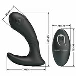vibromasseur prostatique télécommandé Mirabelle Pretty Love vue 6 sur 9