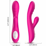 vibromasseur rabbit chauffant point G fuchsia Spark Armony vue 2 sur 5