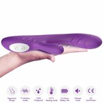 vibromasseur rabbit chauffant point G violet Spark Armony vue 2 sur 5